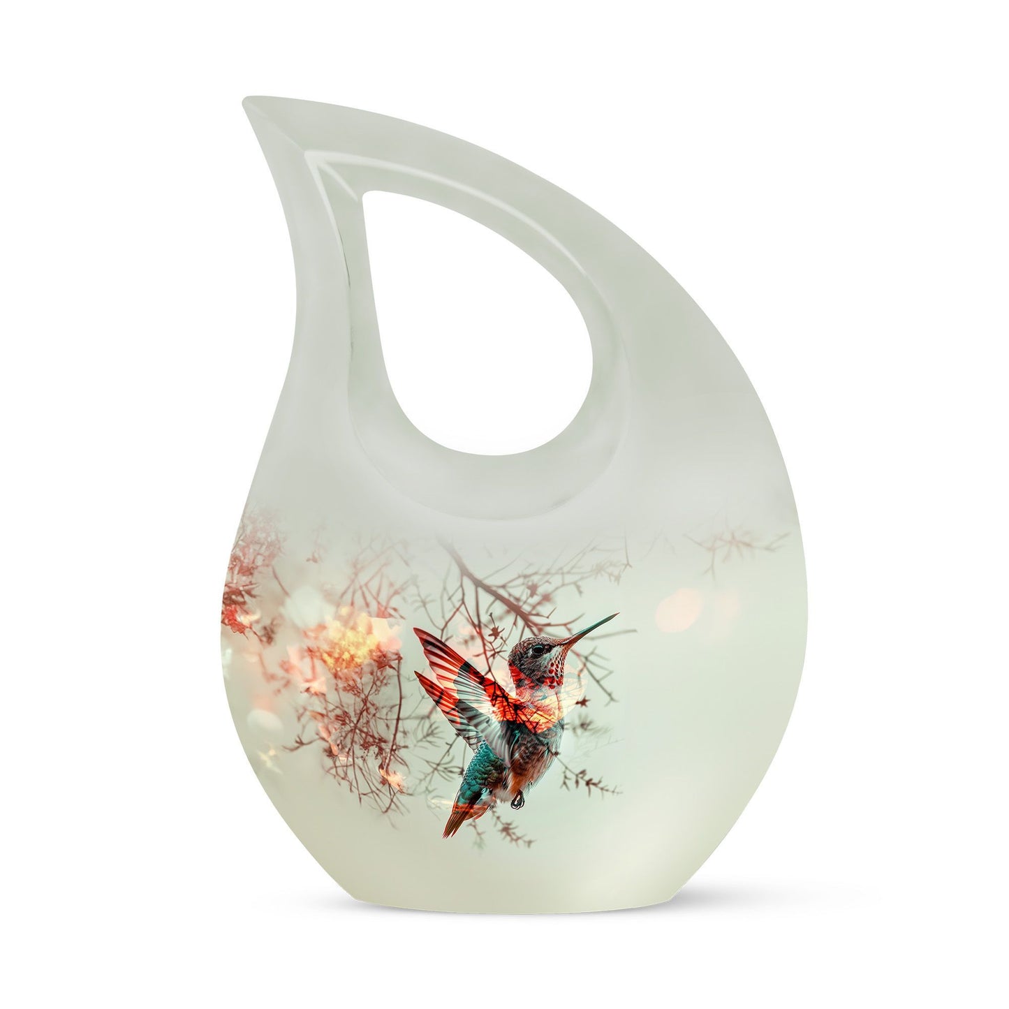 Humming Bird Cross Drop Urn