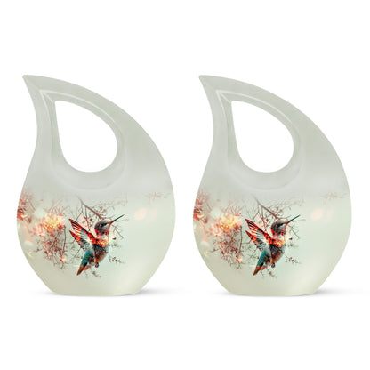 Humming Bird Cross Drop Urn