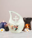 Humming Bird Cross Drop Urn