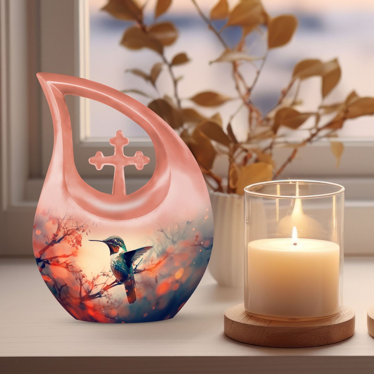 Humming Bird Cremation Urn