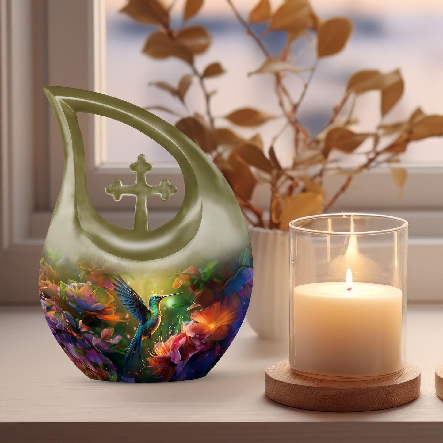 Humming Bird Urn