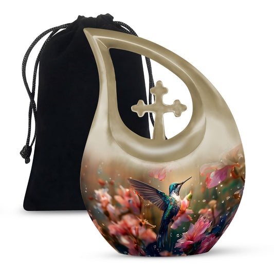Humming Bird urn 