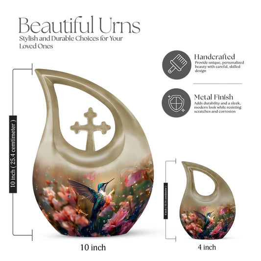 Humming Bird urn 