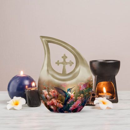 Humming Bird urn 