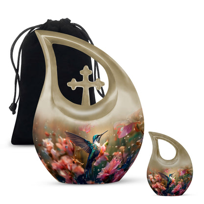 Humming Bird urn 