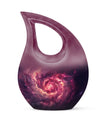 Galaxy Funeral Urn For Dad And Mom - Red Funeral Urn For Ashes