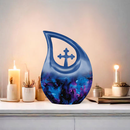 Galaxy-themed Urn for ashes