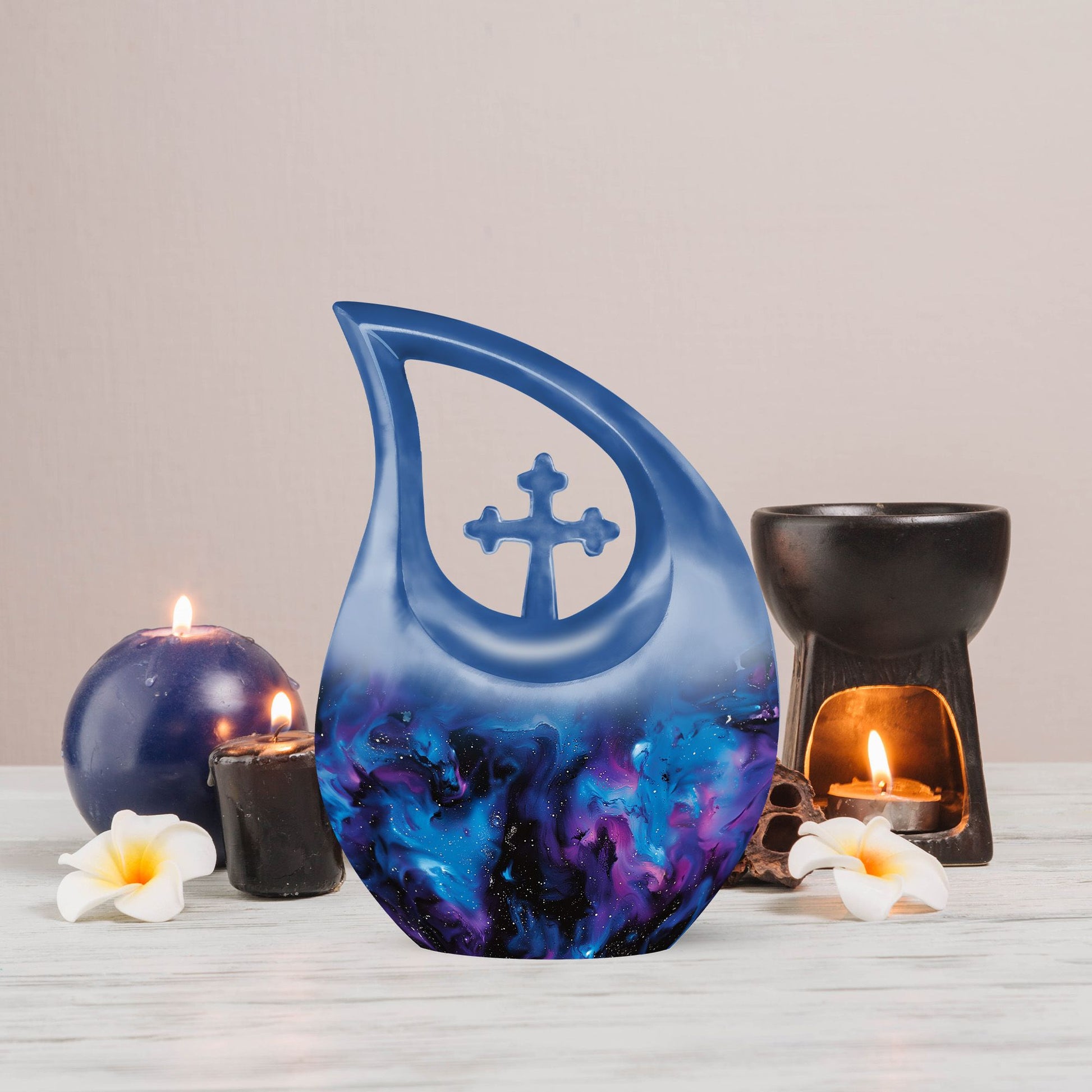 Galaxy-themed Urn for ashes