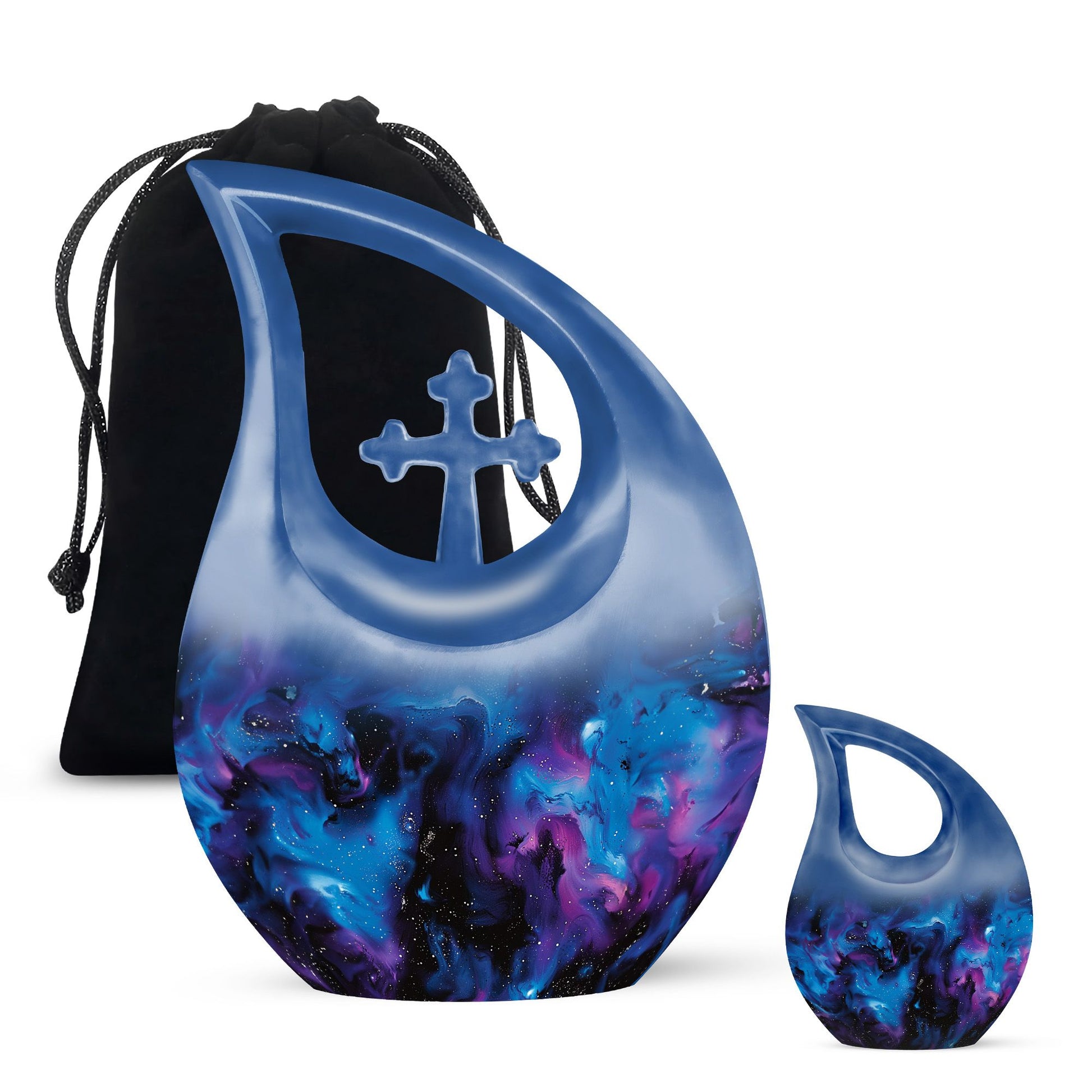 Galaxy-themed Urn for ashes