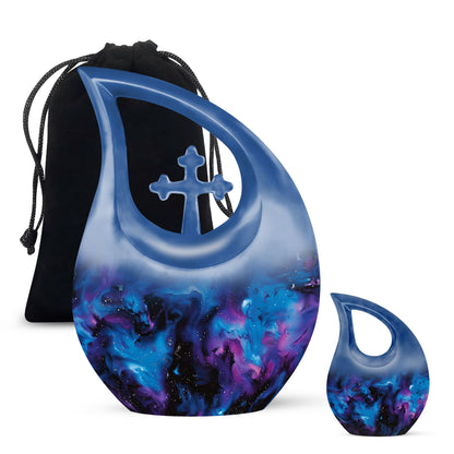 Galaxy-themed Urn for ashes