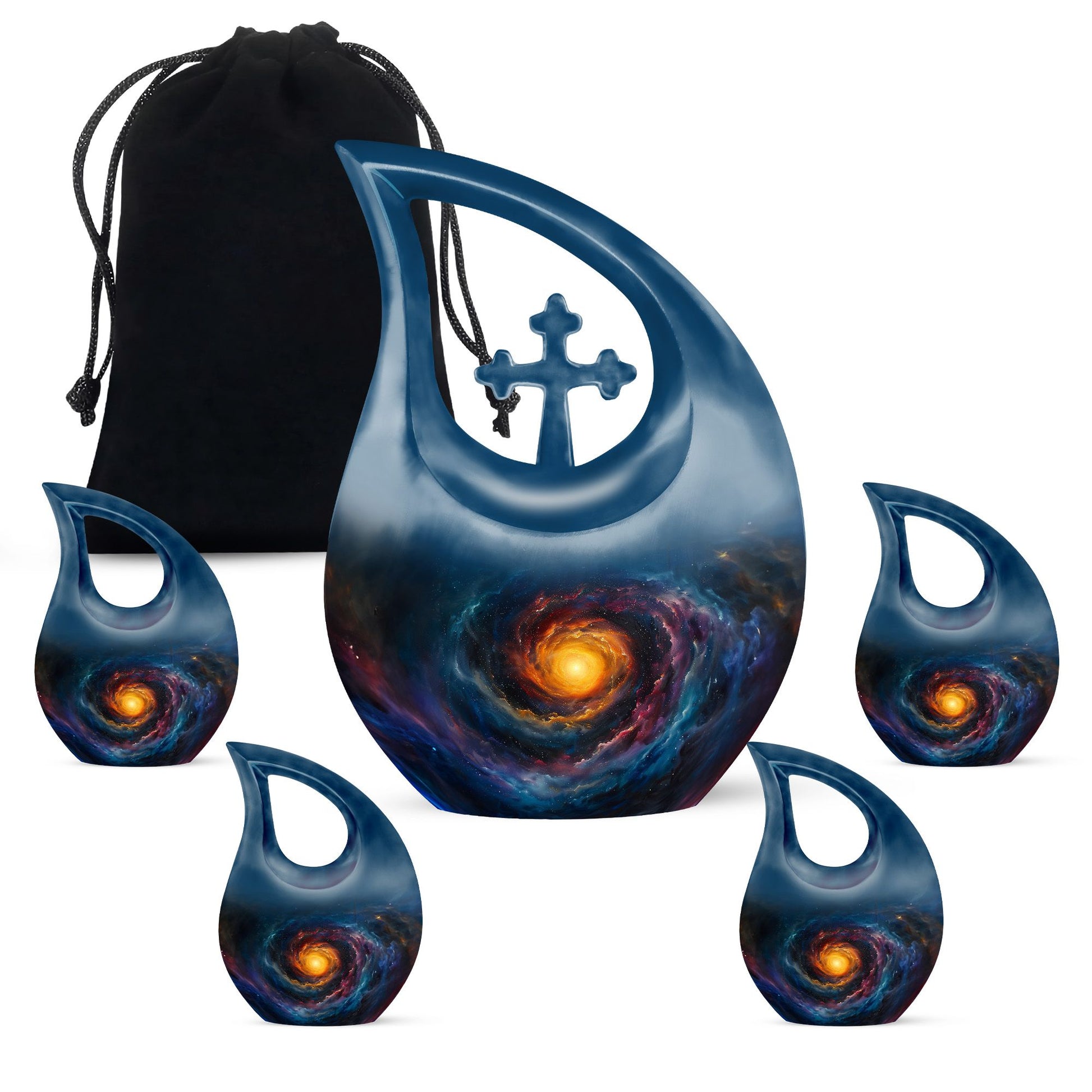 Cosmos Memorial Ashes Urn For Mom And Dad - Vast Space Urn For Funeral