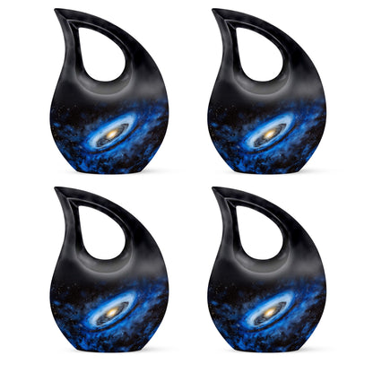 Personalized Galaxy Cremation Urn for Men & Women - 10-inch, 200 cu in - Yatskia