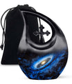 Galaxy Abstract Urn For Funeral - Abstract Space Urn For Adult Human Ashes