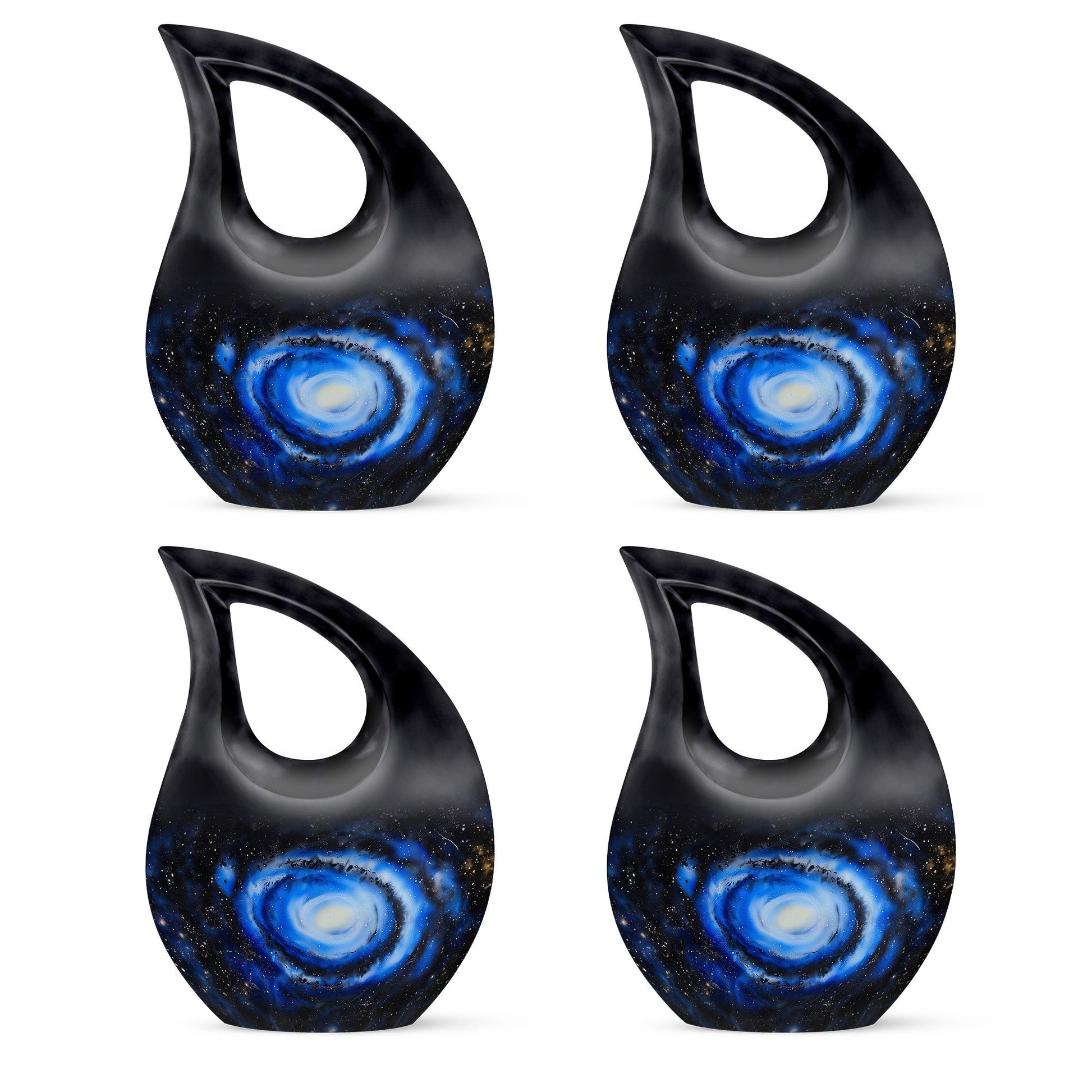 Galaxy Memorial Ashes Urn For Funeral - Artistic Galaxy Cremation Urn