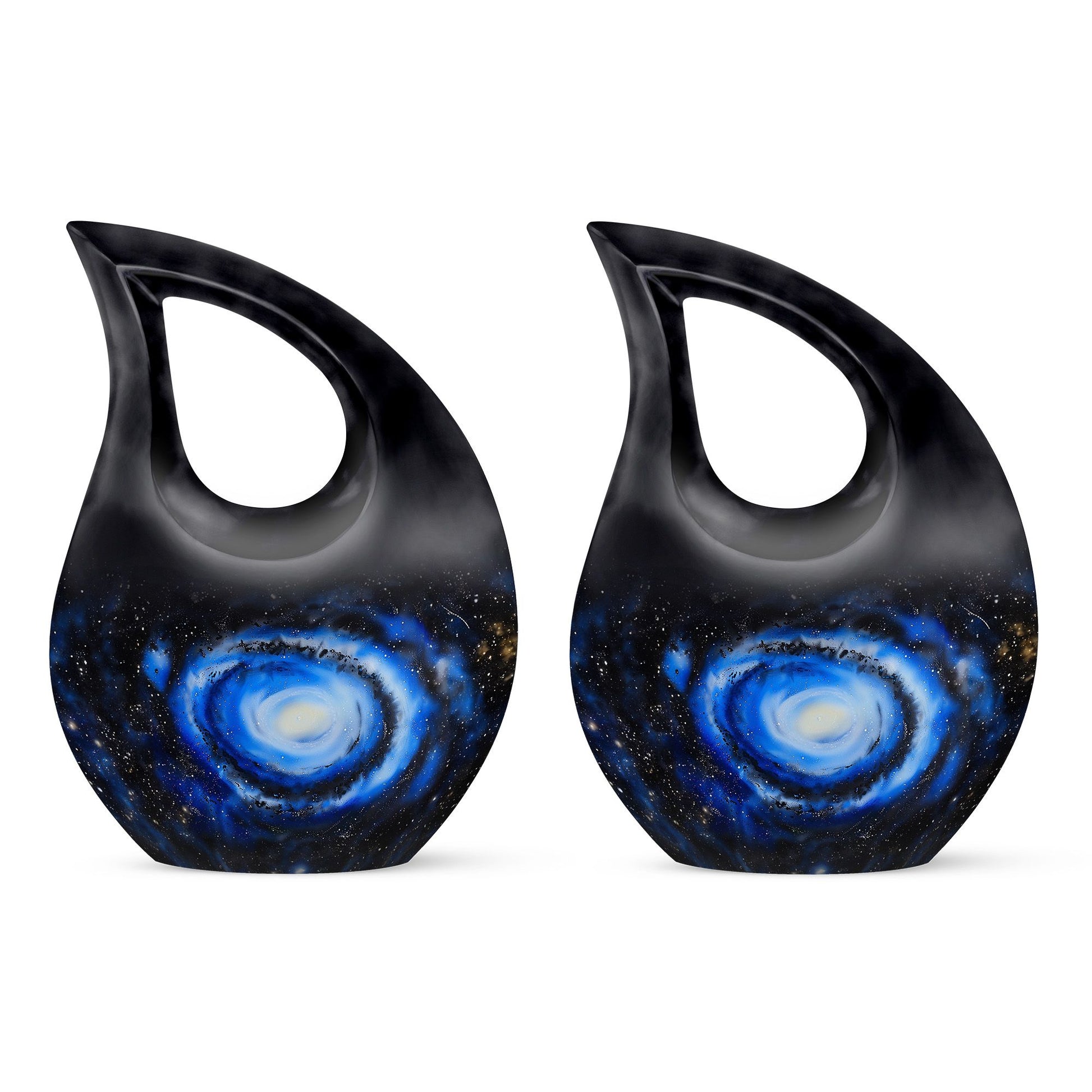 Galaxy Memorial Ashes Urn For Funeral - Artistic Galaxy Cremation Urn