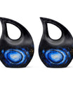 Galaxy Urn Memorial Urn - Small Urns For Human Ashes For Male and Female