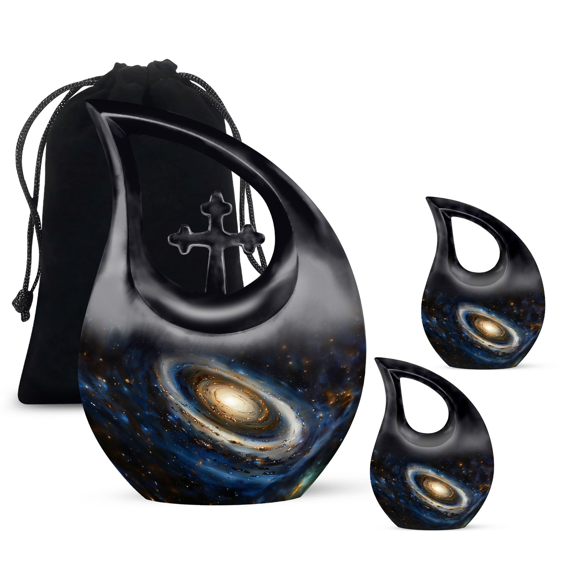 Galaxy Medium Urn For Ashes - Vast Space Urns For Adult Male & Female