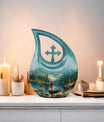 Fishing Themed Cremation Urn