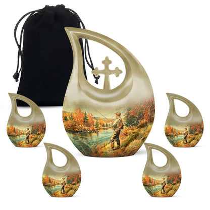 Fishing Urn for Human Ashes