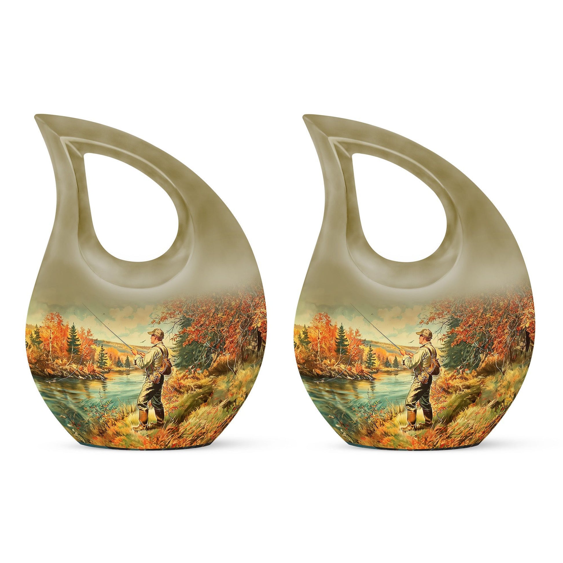 Fishing Urn for Human Ashes