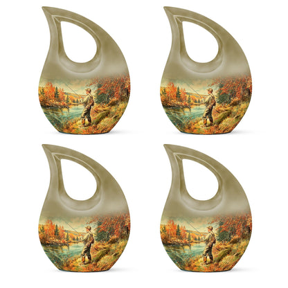 Fishing Urn for Human Ashes