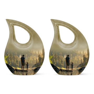 Small Urn Set of 2 -3