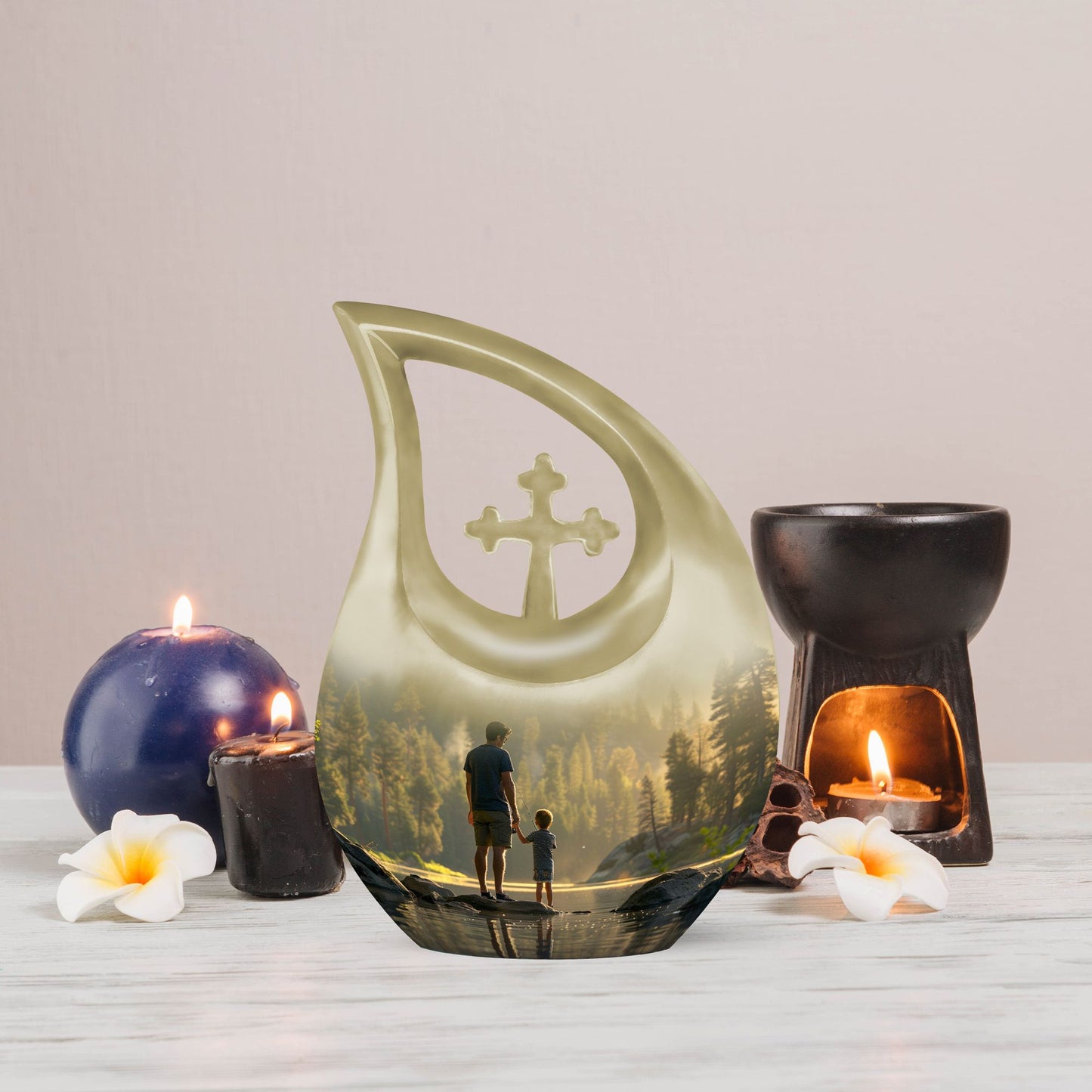 Fishing Urn