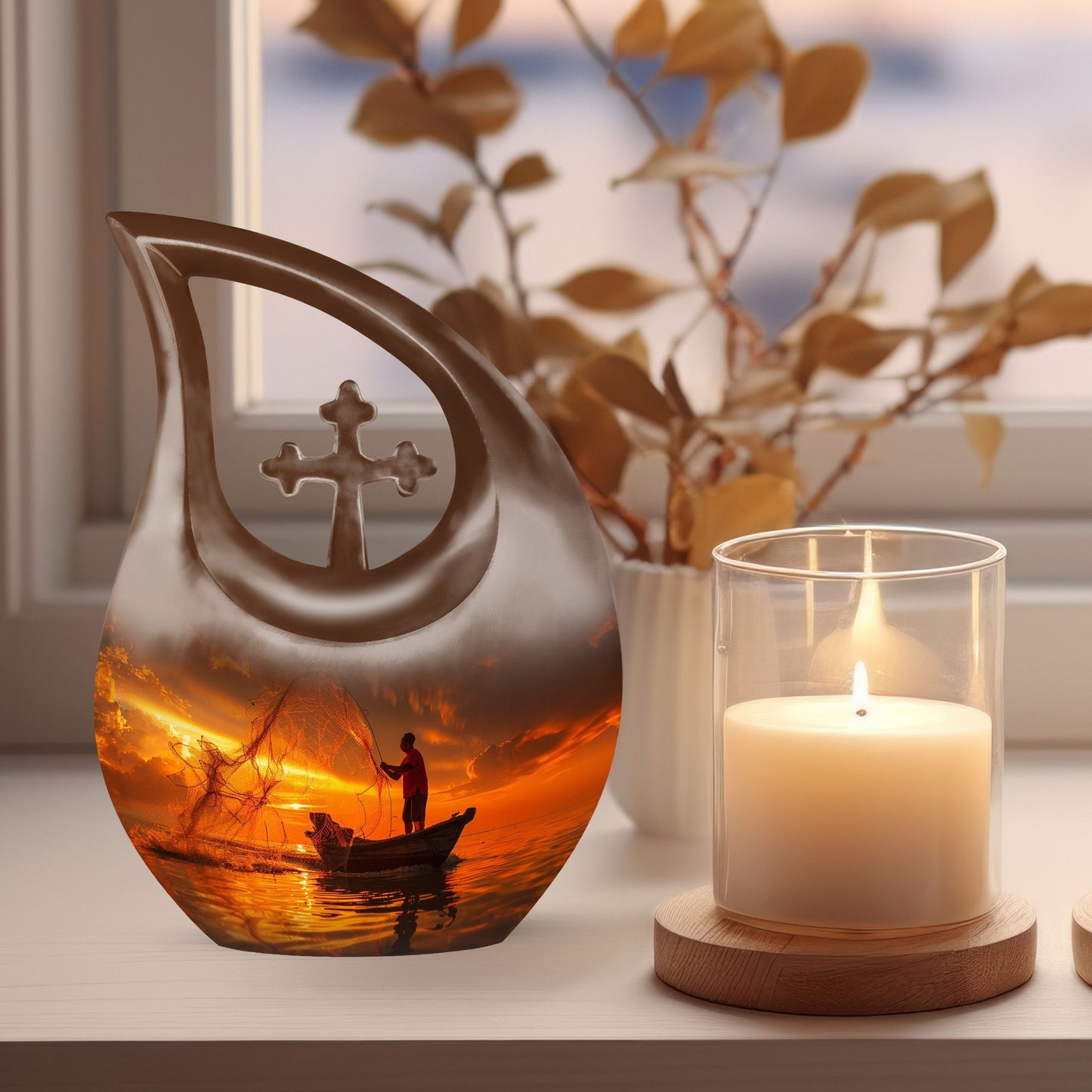 Aluminium Fishing Urn