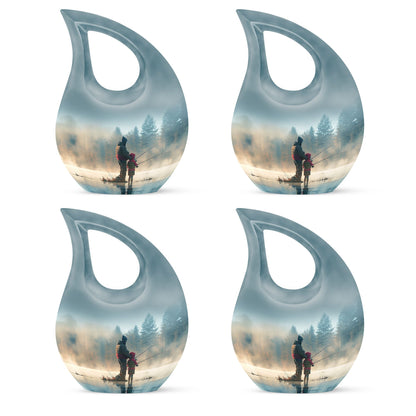 Personalized Fish Cremation Urn for Pet Ashes - 10-inch, 200 cu in - Yatskia