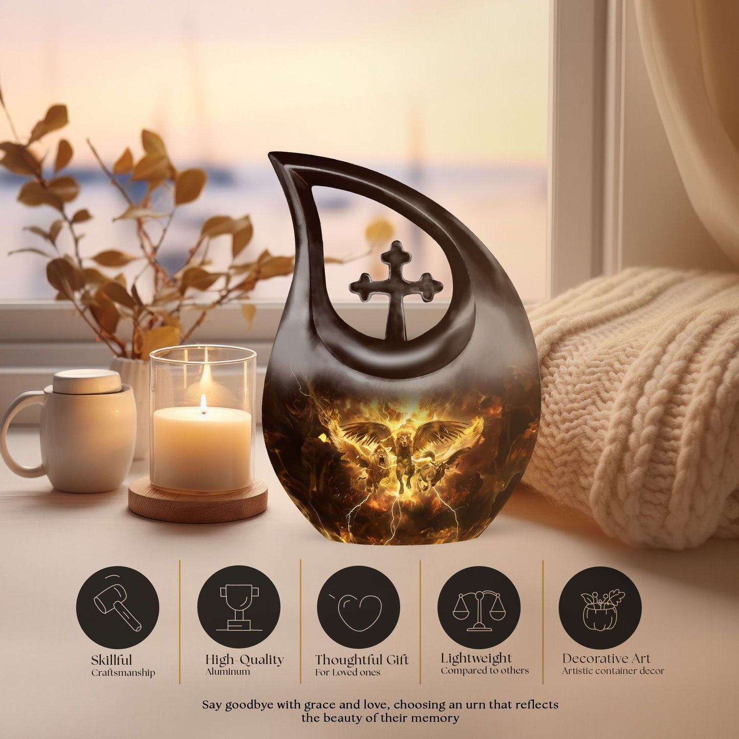  Urn For cremation