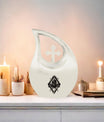 Catholic memorial urn