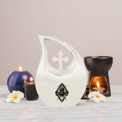 Catholic memorial urn