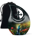 parrot-themed Small Cremation Urn