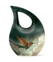 Aluminium Humming Bird Urn