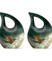 Aluminium Humming Bird Urn