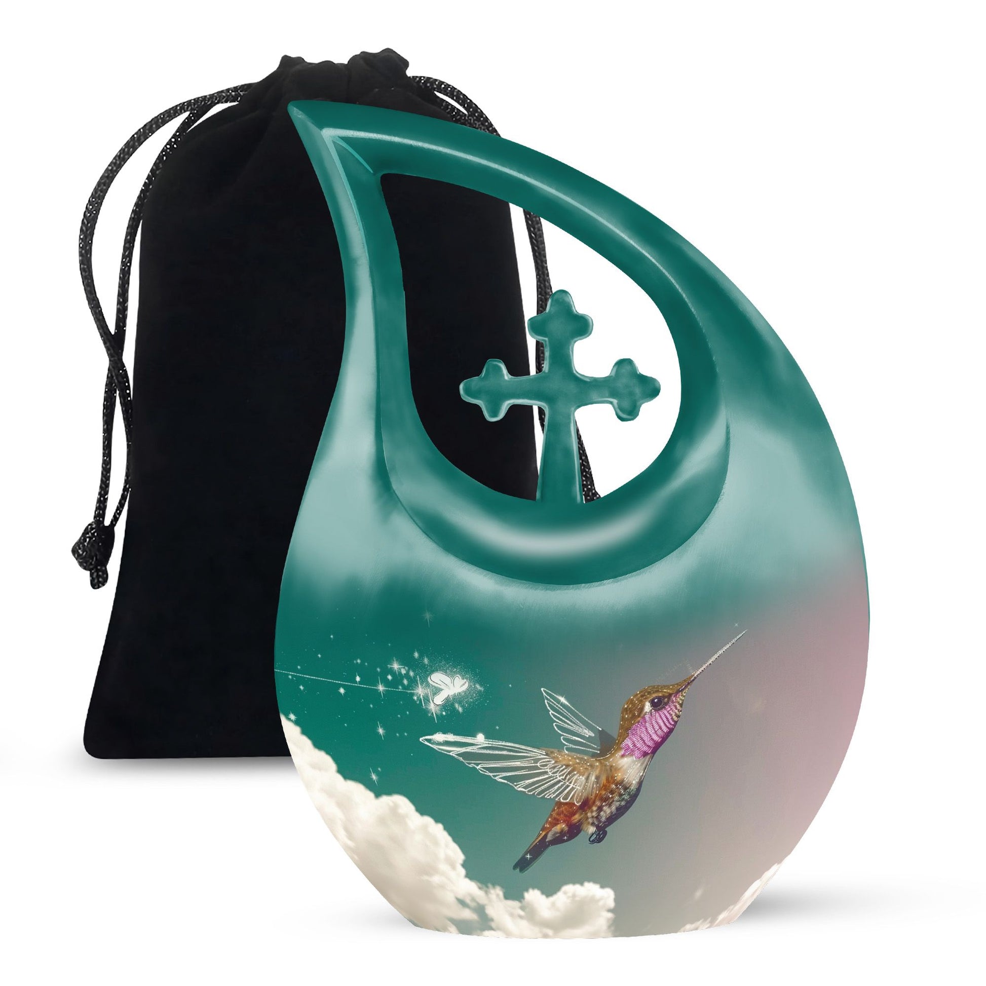 Double Humming Bird Urn