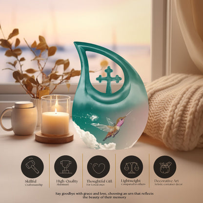 Double Humming Bird Urn