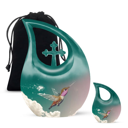 Double Humming Bird Urn
