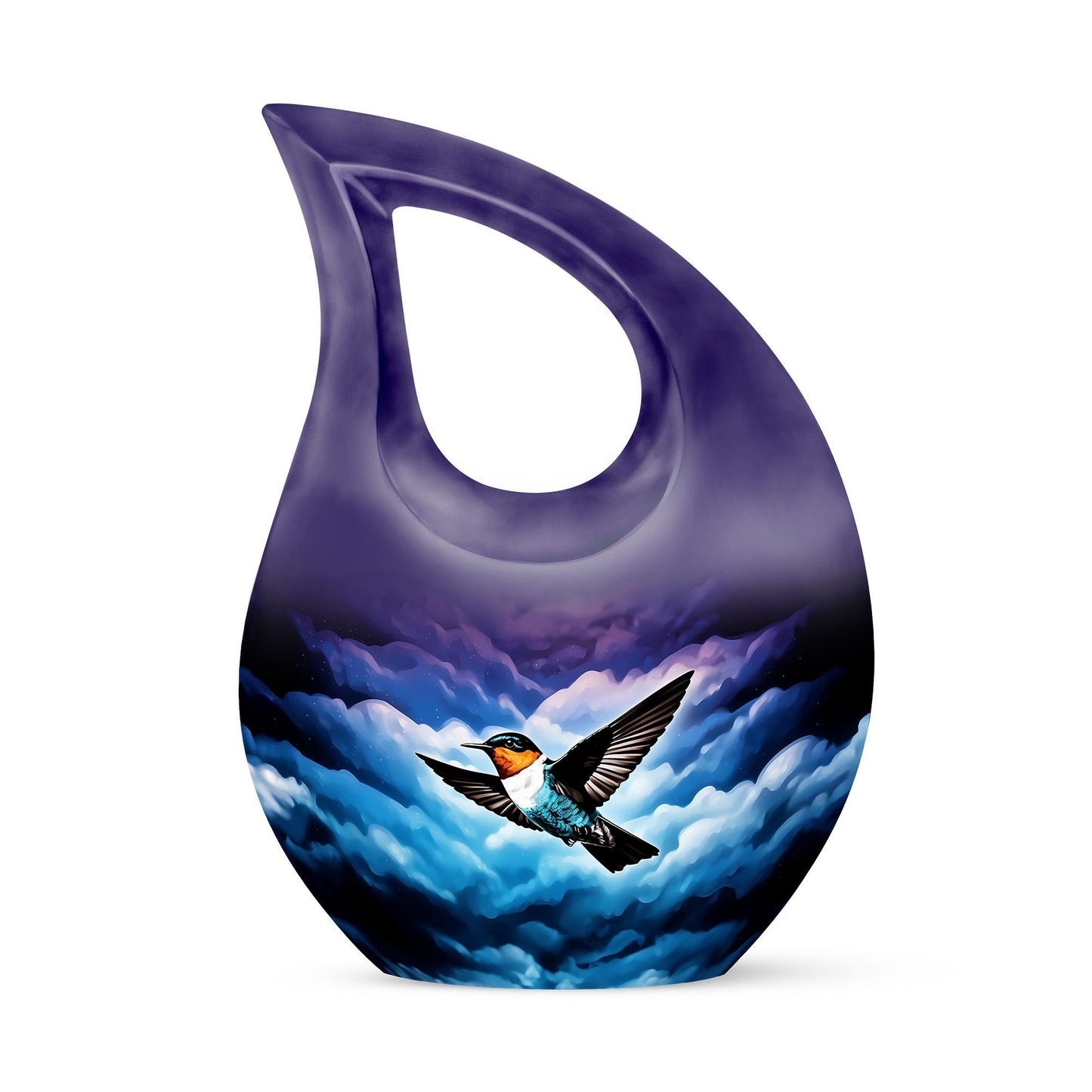 Humming Bird themed Memorial Urn