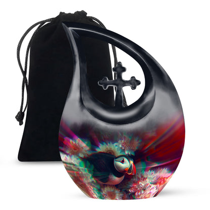 Toucans Modern Urn