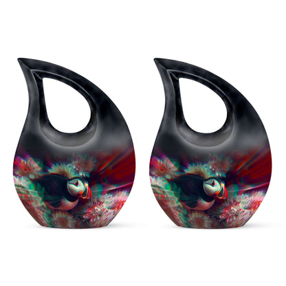 Toucans Modern Urn