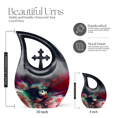 Toucans Modern Urn