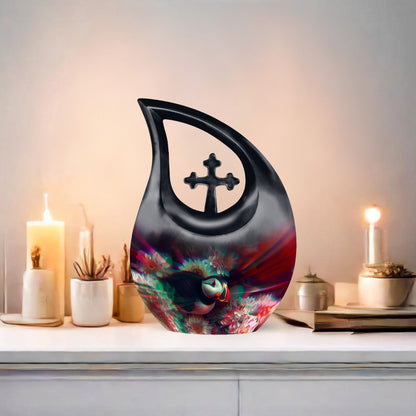 Toucans Modern Urn