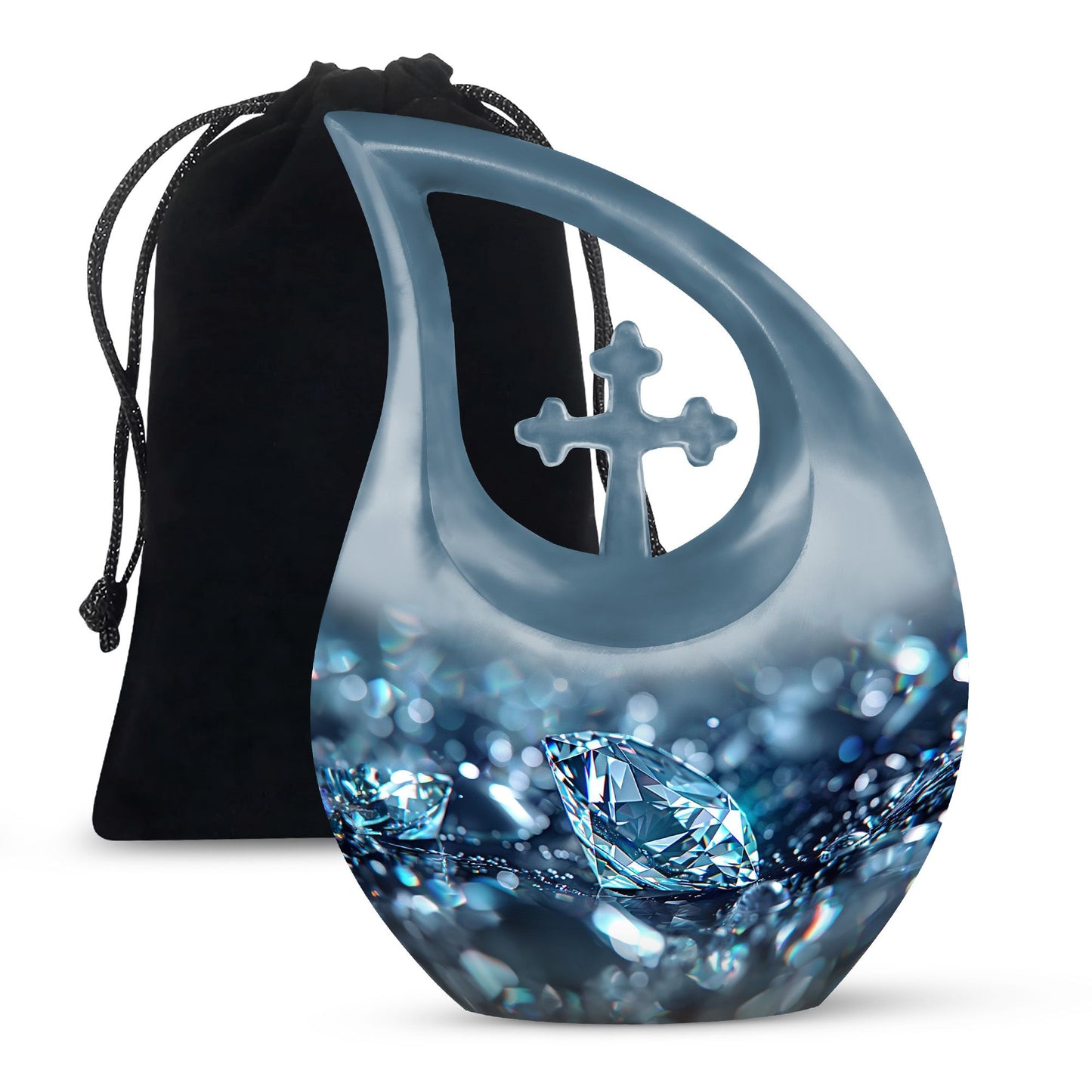 Diamond Theme Custom Mom Urn
