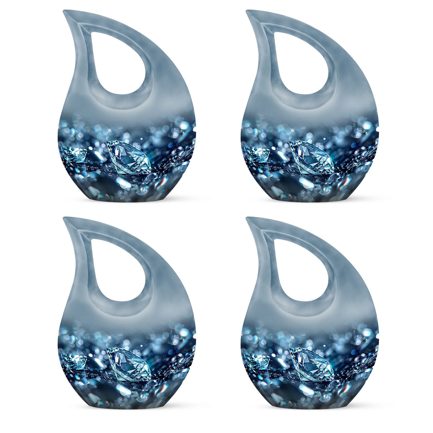 Diamond Theme Custom Mom Urn