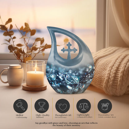 Diamond Theme Custom Mom Urn