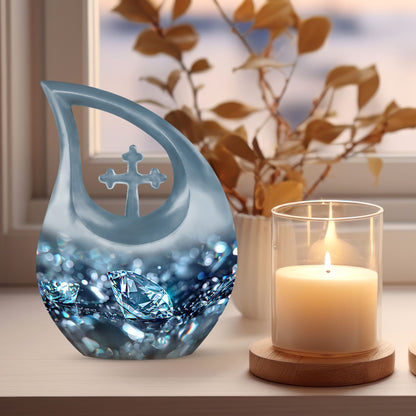 Diamond Theme Custom Mom Urn