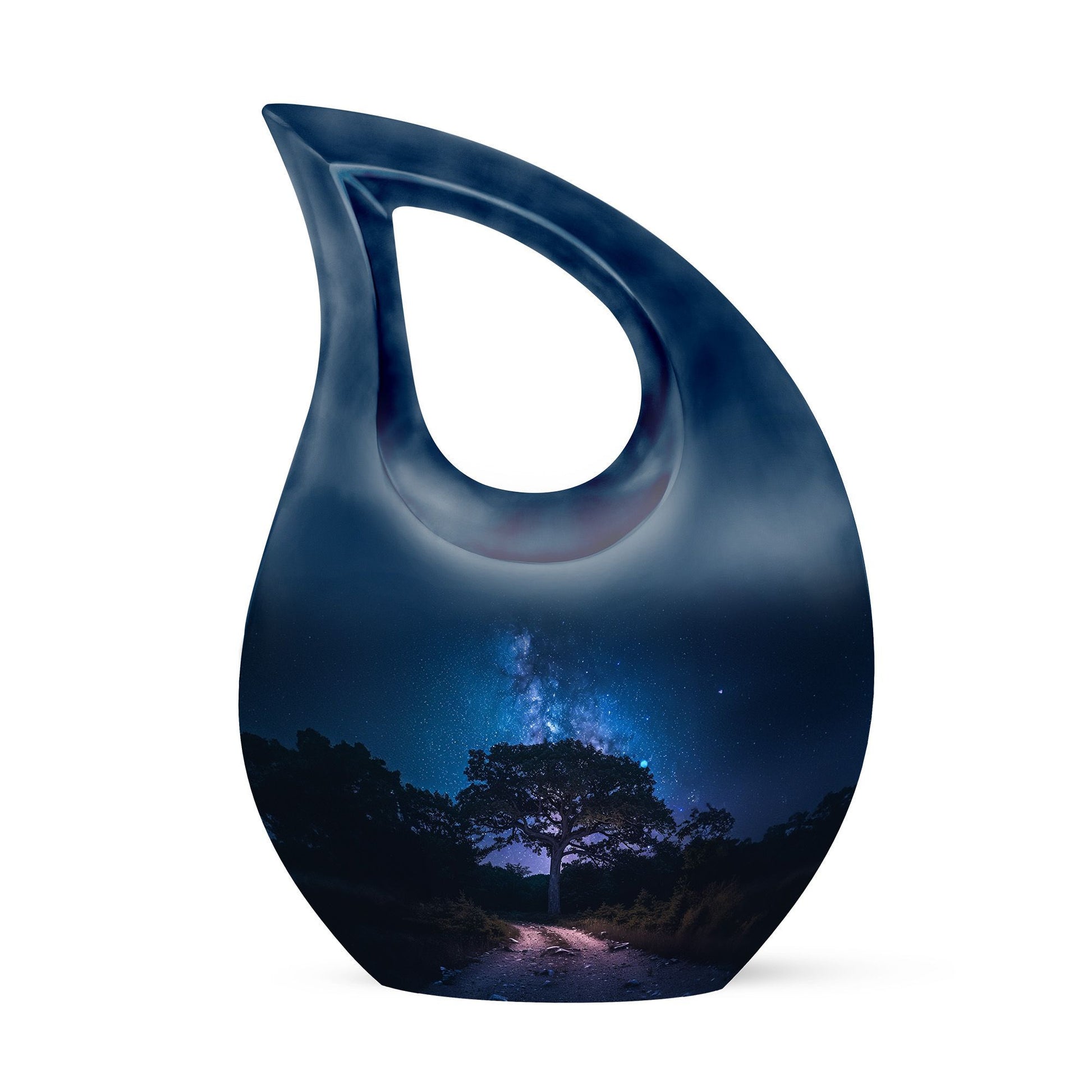Galaxy themed Urn for Ashes