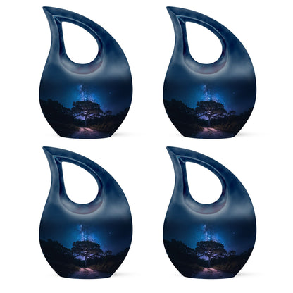 Galaxy themed Urn for Ashes