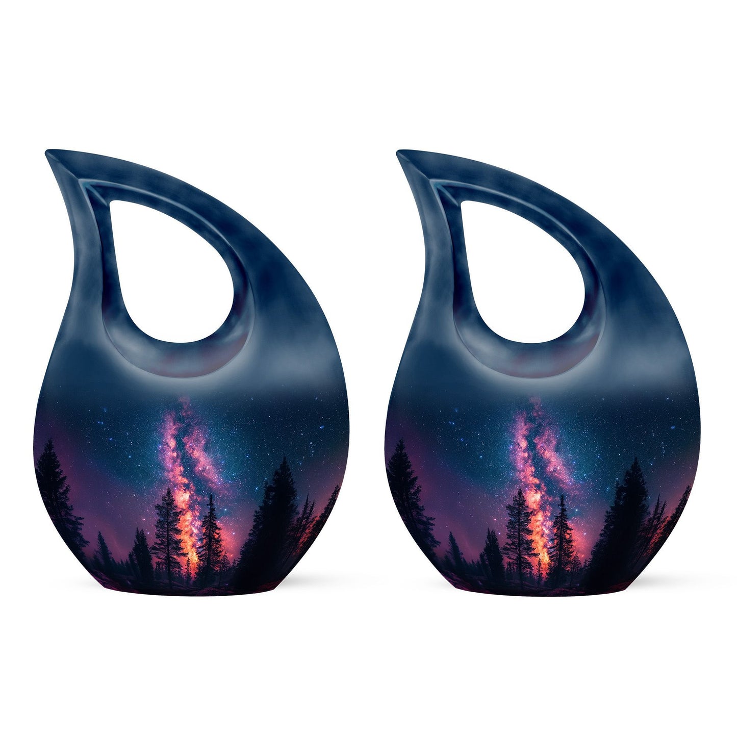 Galaxy themed Extra Large Urn